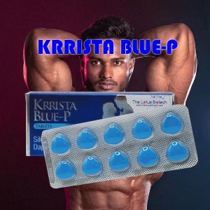 巔峰藍P雙效片 KRRISTA BLUE-P 超級威而鋼、助勃+早洩